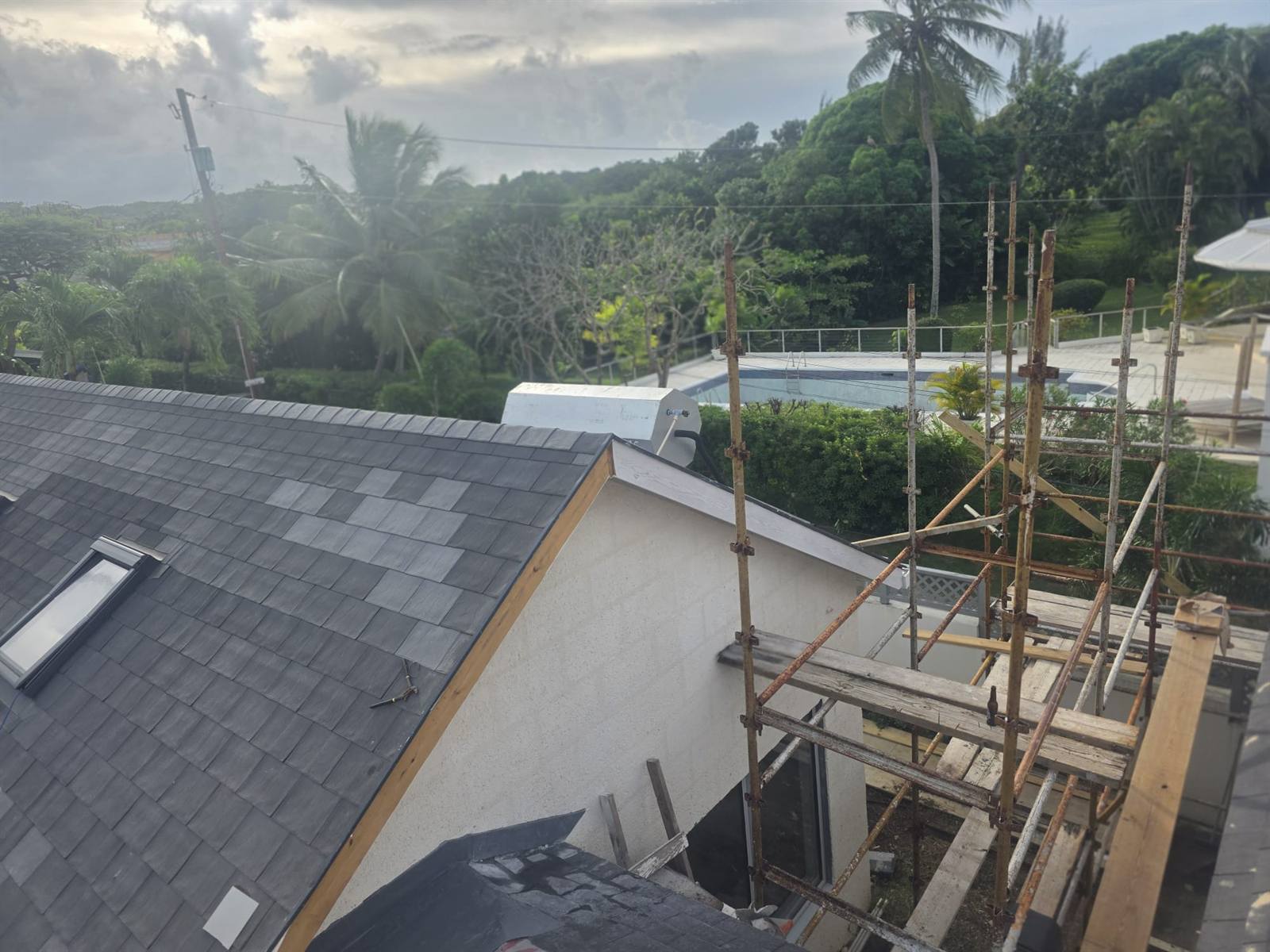 JLH flat roofing in Barbados
