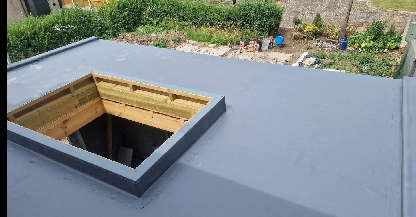 Warm roof extension, Sprotbrough